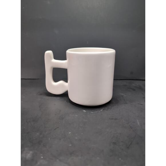 Golfing Ceramic Coffee Mug, 3D Golf Ball Club Handle, Vtg Golf Cup, Golfer Gift - Picture 3 of 9